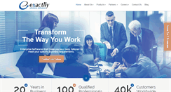 Desktop Screenshot of exactlly.com